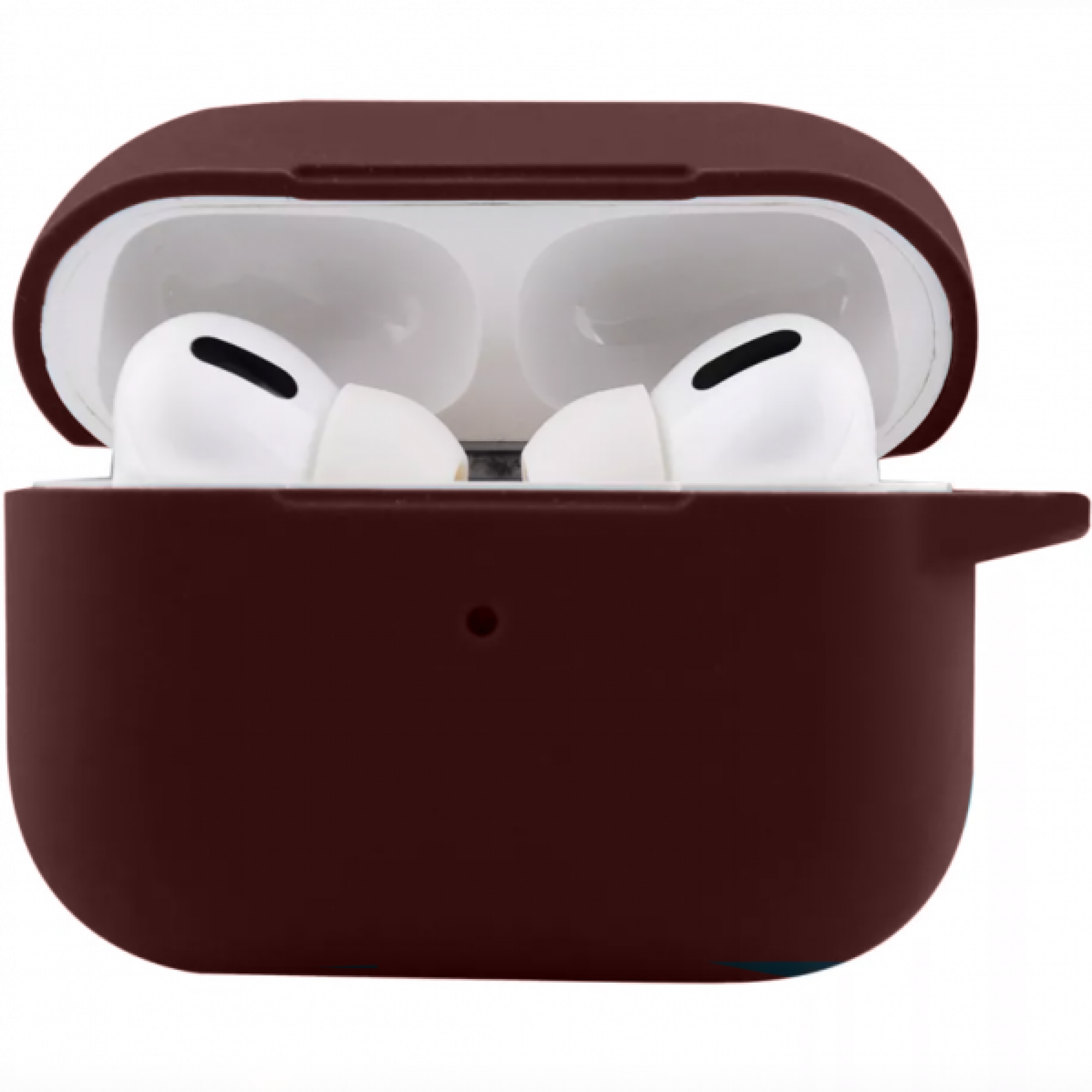 Чехол для AirPods PRO 2 Silicone case Full /marsala/